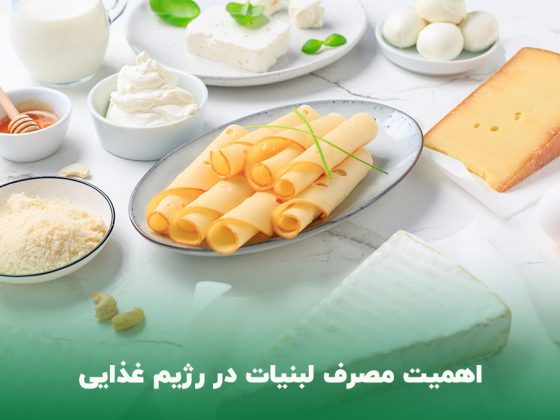 مواد لبنی در رژیم غذایی