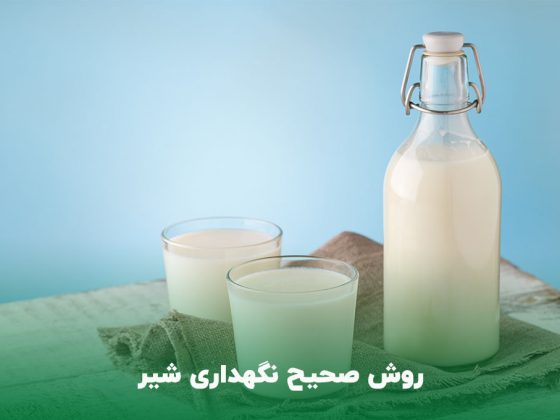 نگهداری شیر