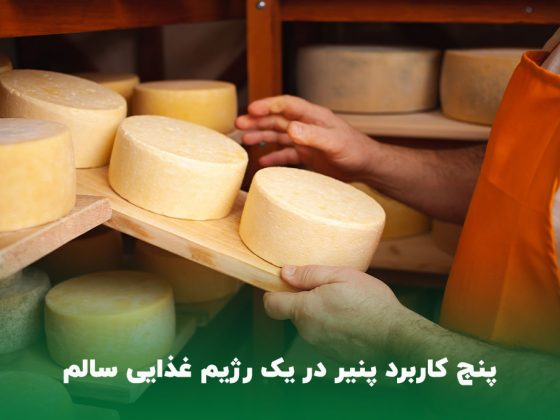 کاربرد پنیر در رژیم غذایی سالم