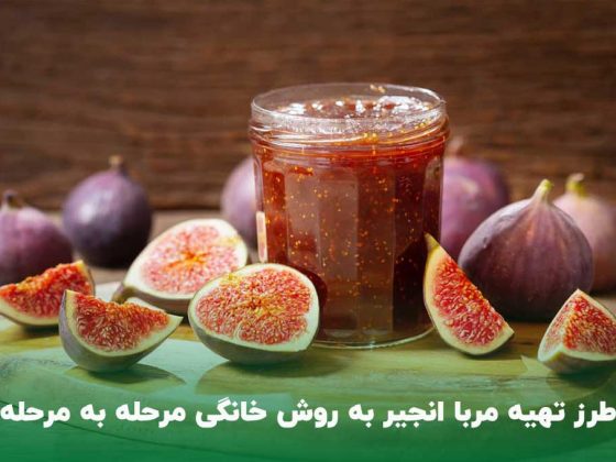 دستور پخت مربای انجیر