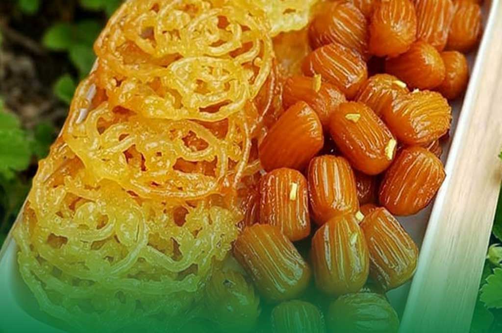 طرز تهیه زولبیا با نشاسته ذرت